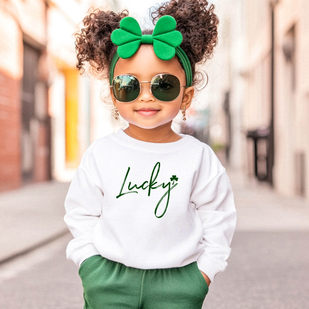 Lucky Clover Youth Crew Neck