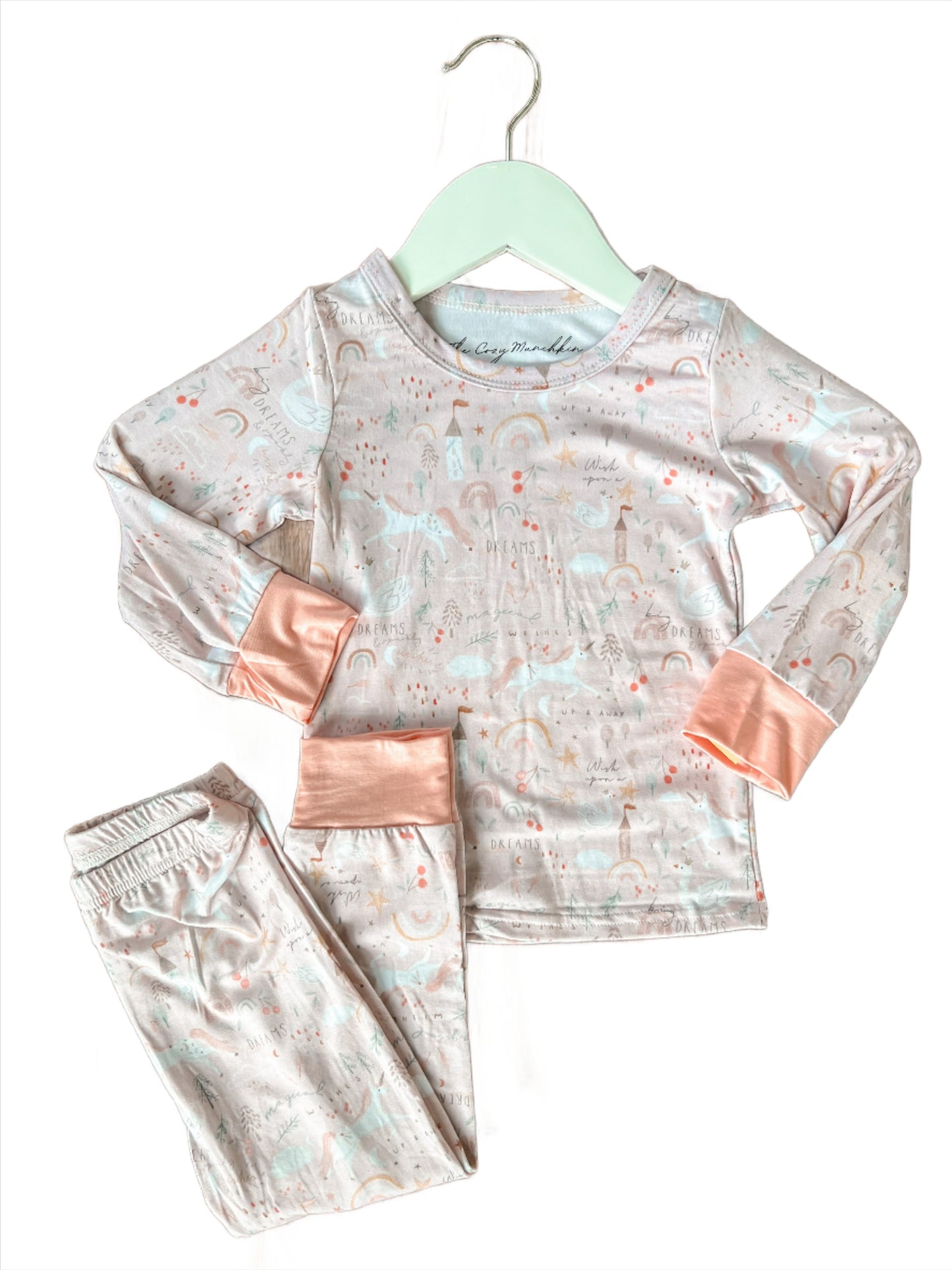 3T Unicorn Dreams Bamboo 2-Piece Set