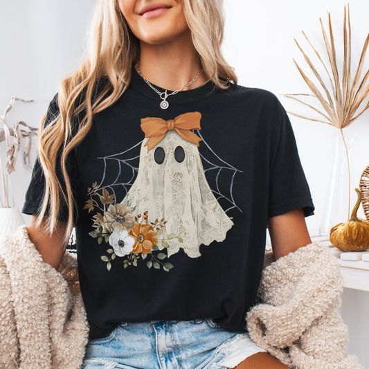 Lacey Boho Ghost Short Sleeve Tee