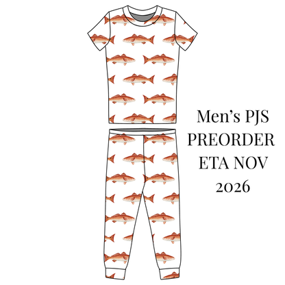 Redfish Men's Short Sleeve + Pants PREORDER *SHIPS NOVEMBER 2026*