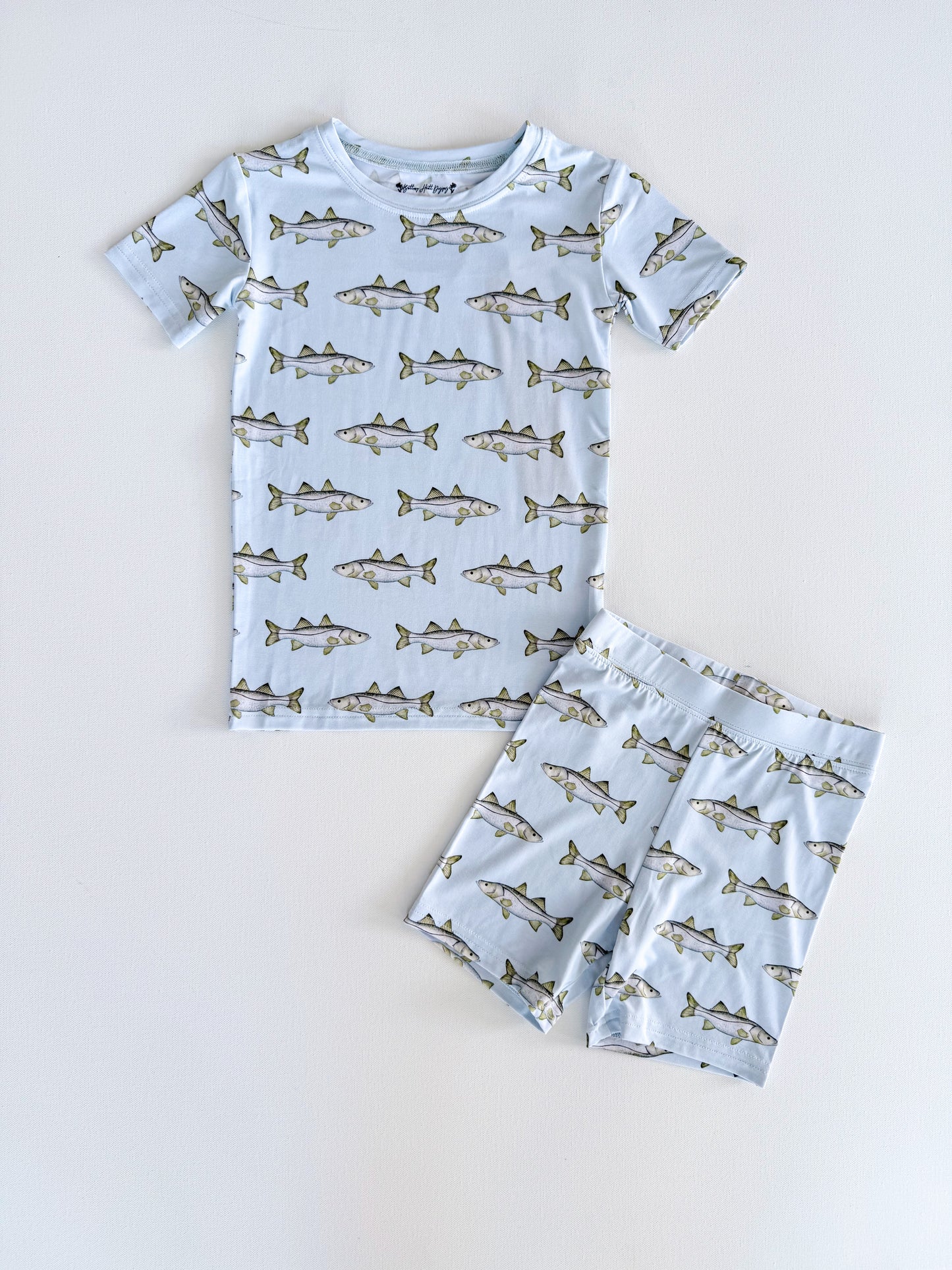Short Sleeve with Shorts Two Piece Sets (2T- 7/8)