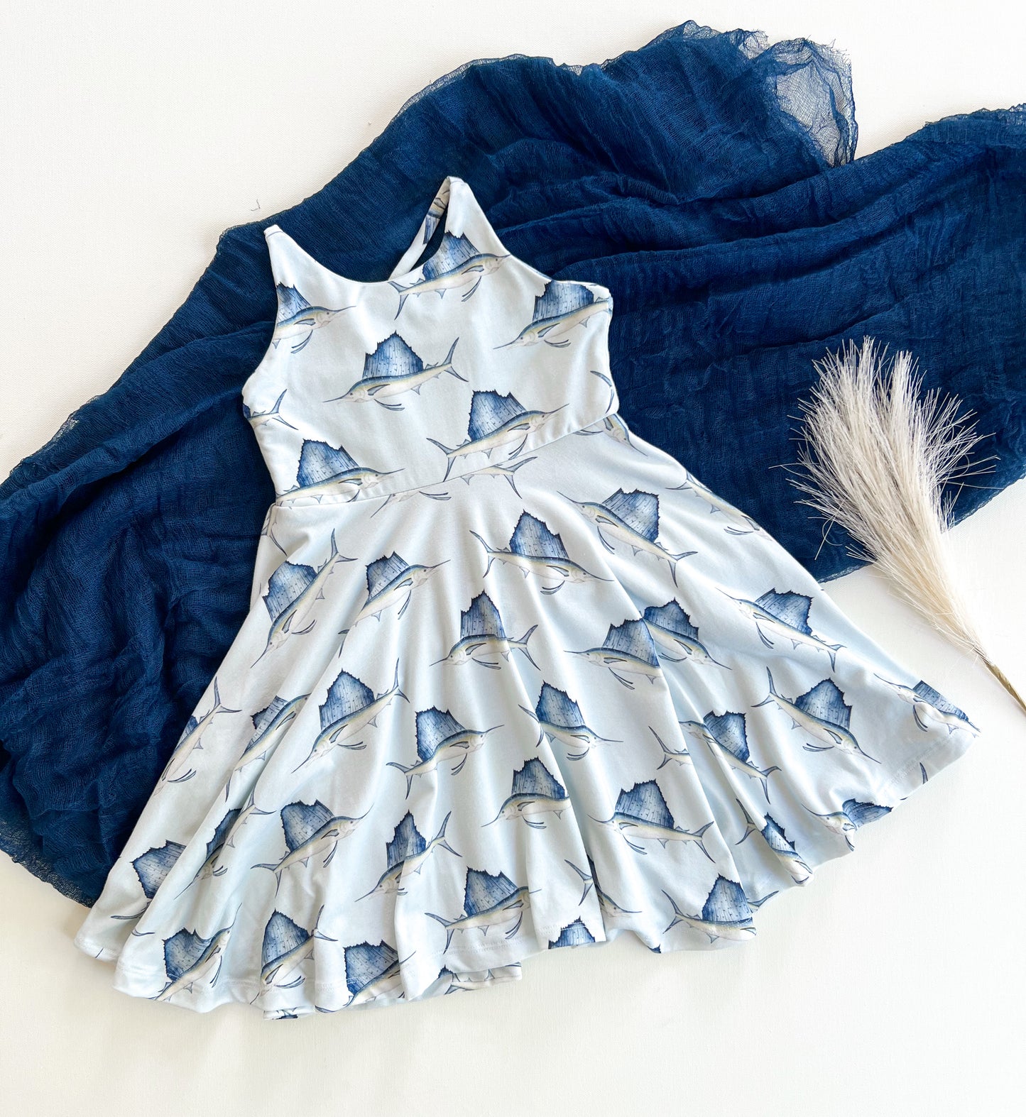 4T and 5T (XS)  Sailfish Brielle Dress