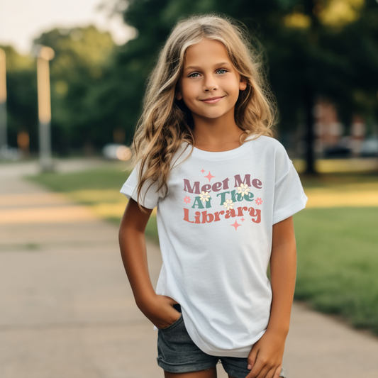 Meet Me at the Libray Youth Tees