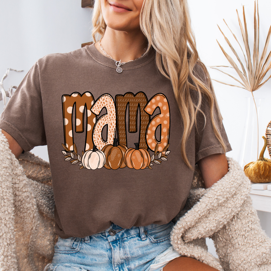 Fall Mama Short Sleeve Tee