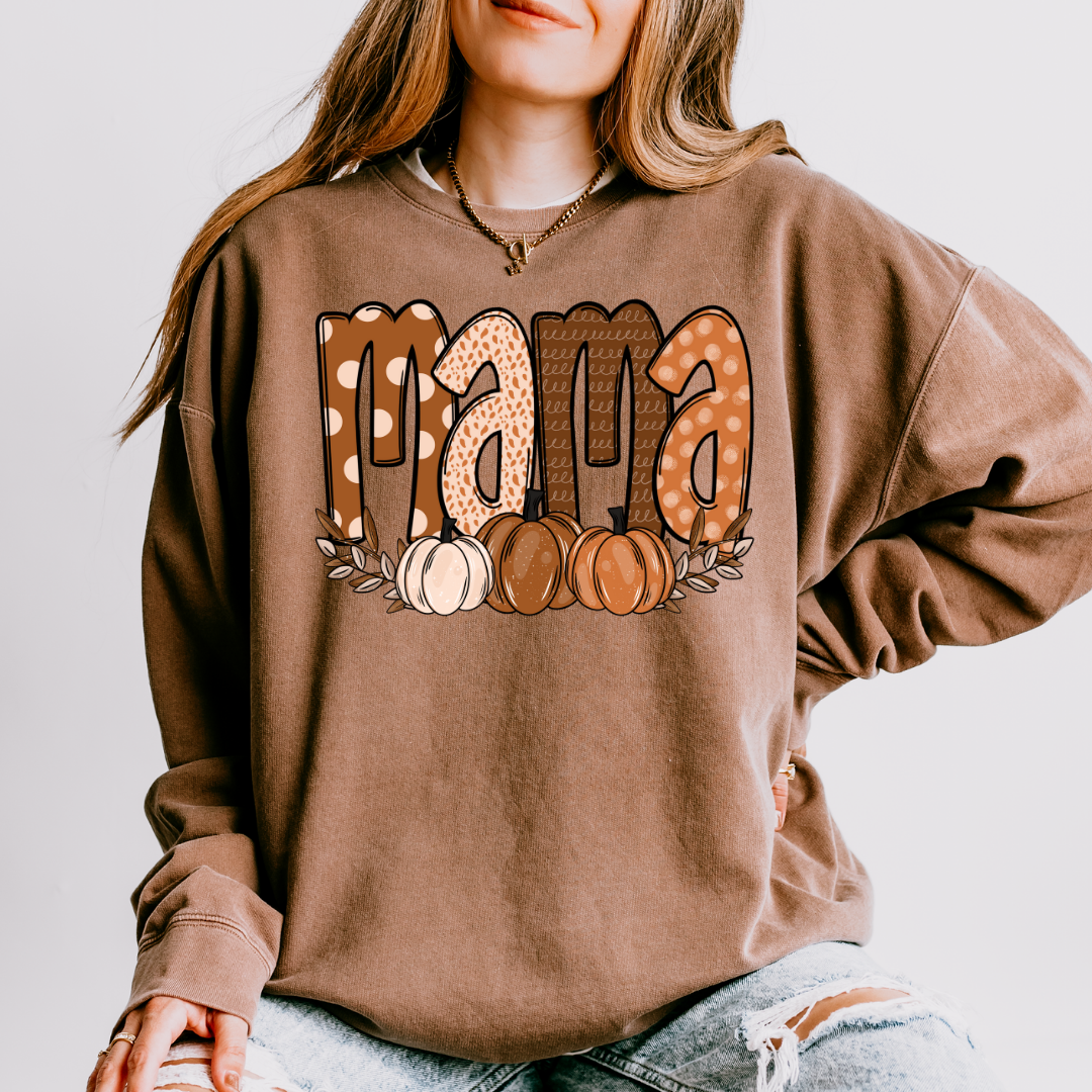 Fall Mama Long Sleeve Tee