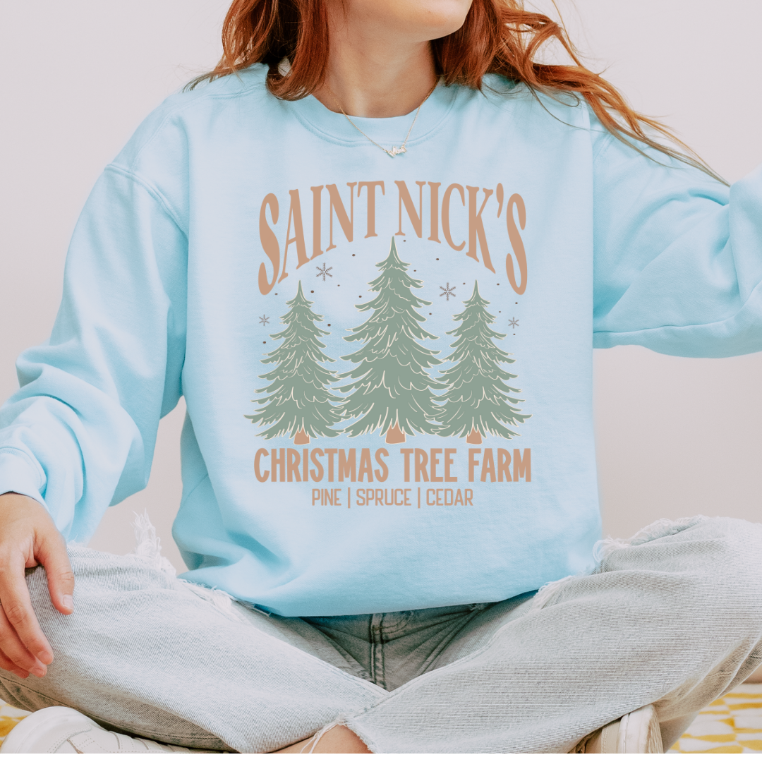 Christmas Tree Farm Crewneck Sweatshirt