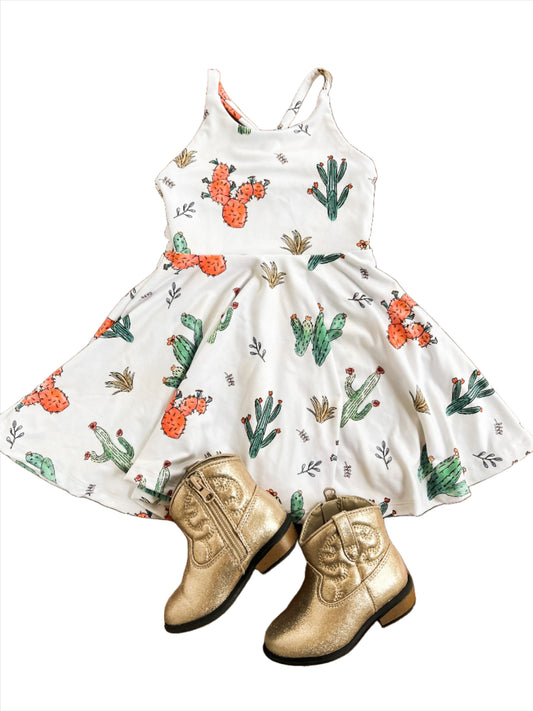 Cactus Brielle Peplum or Dress (Sizes 18/24 or 2T)