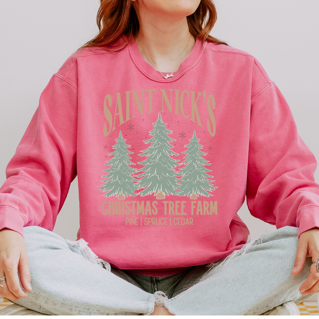 Christmas Tree Farm Crewneck Sweatshirt