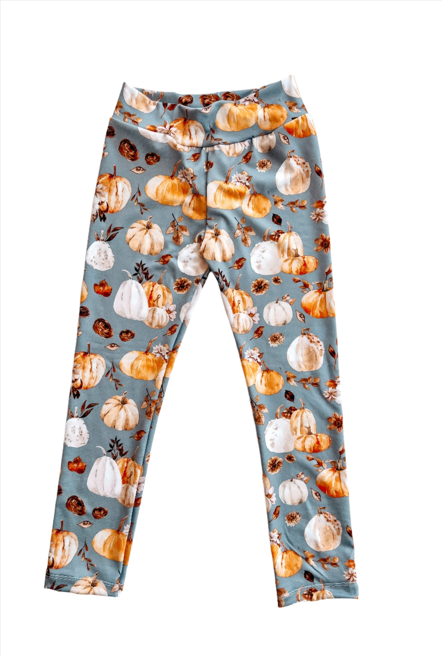 RTS Teal Pumpkin Leggings (5T or 6T)