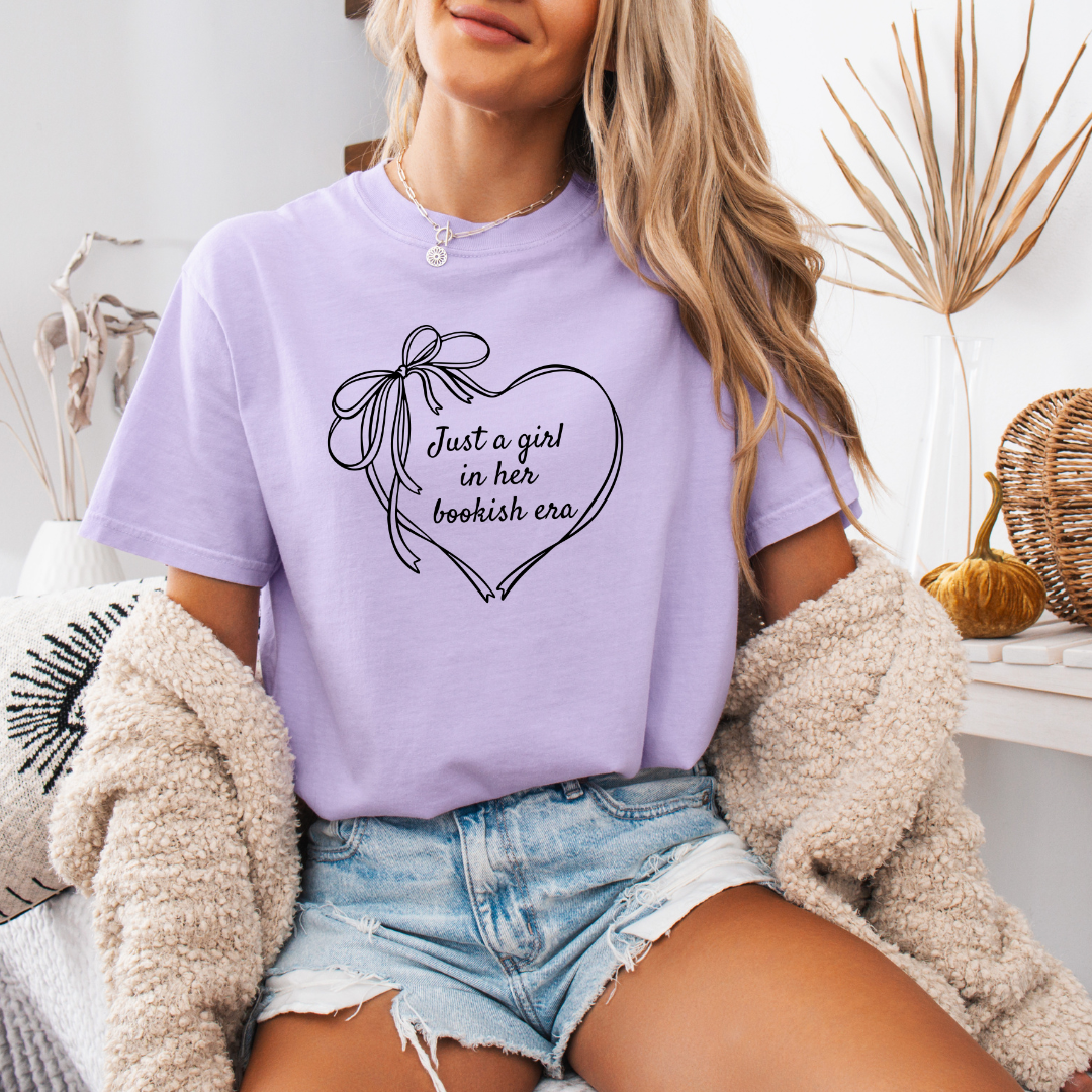 Just a Girl Bookish Tee