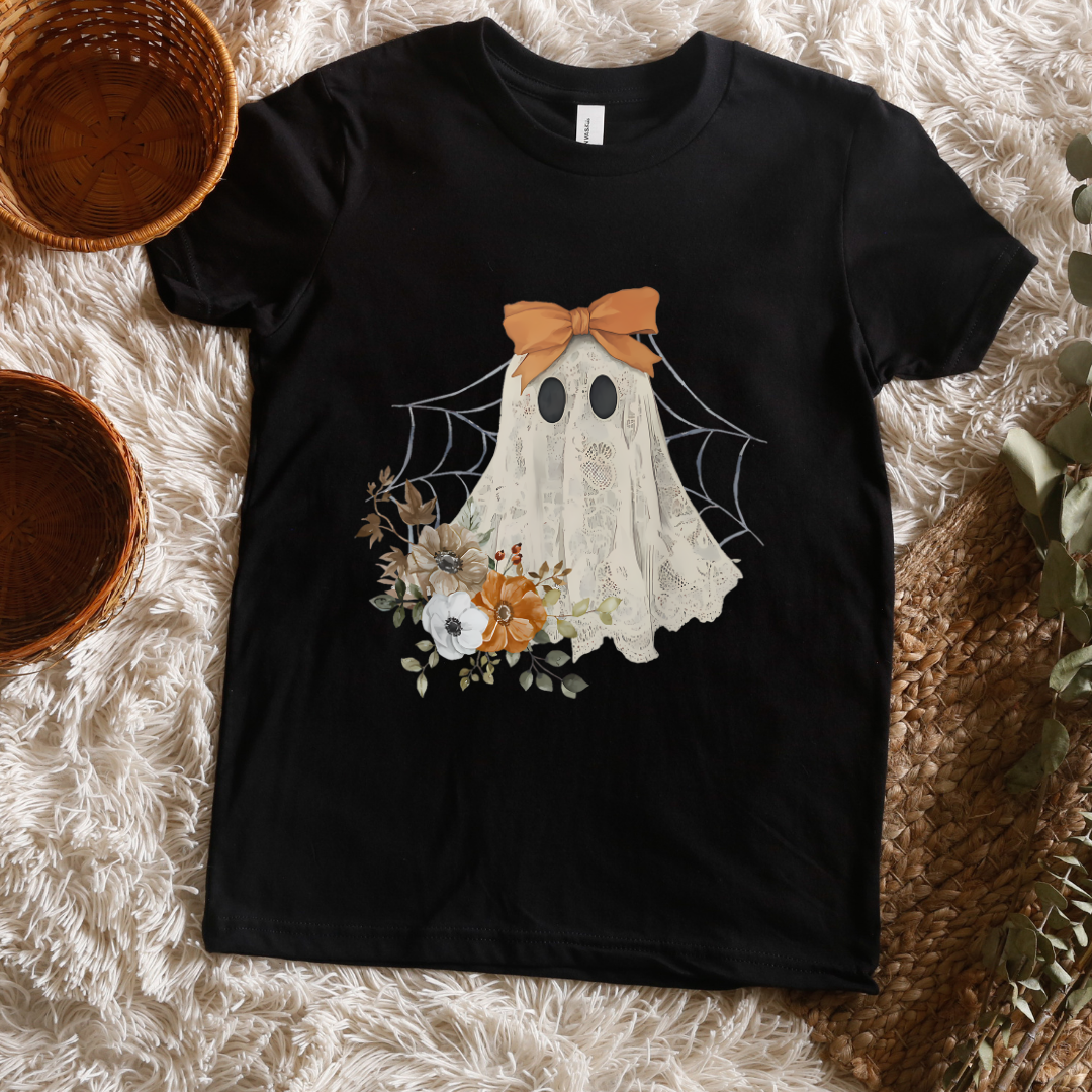 Lacey Boho Ghost Short/ Long Sleeve Tees (Toddler/ Youth Sizes)