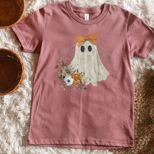 Lacey Boho Ghost Short/ Long Sleeve Tees (Toddler/ Youth Sizes)