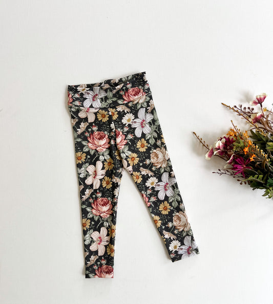 2T Veronica Floral Leggings
