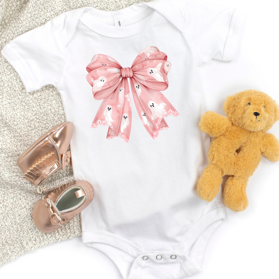 Pink Coquette Ghosts (Infant Bodysuits)