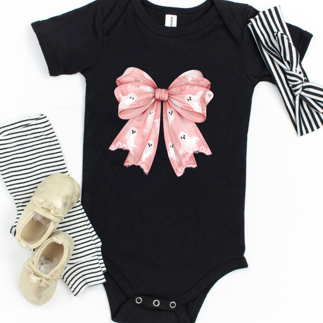 Pink Coquette Ghosts (Infant Bodysuits)