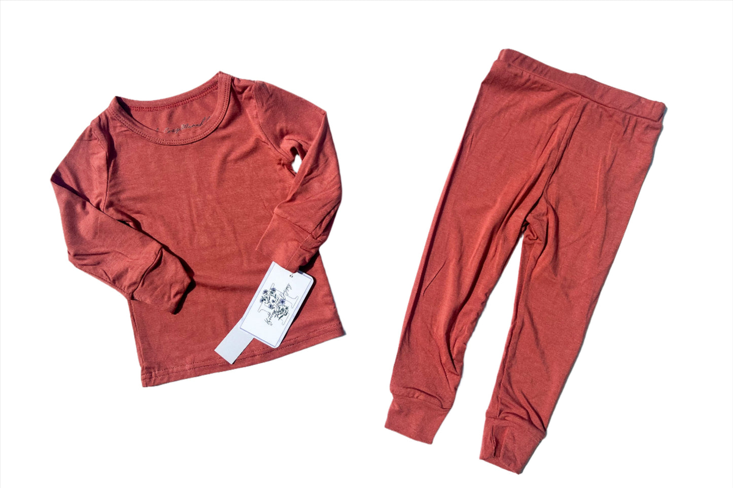 Rust 2-Piece Set (Sizes 18/24, or 2T)