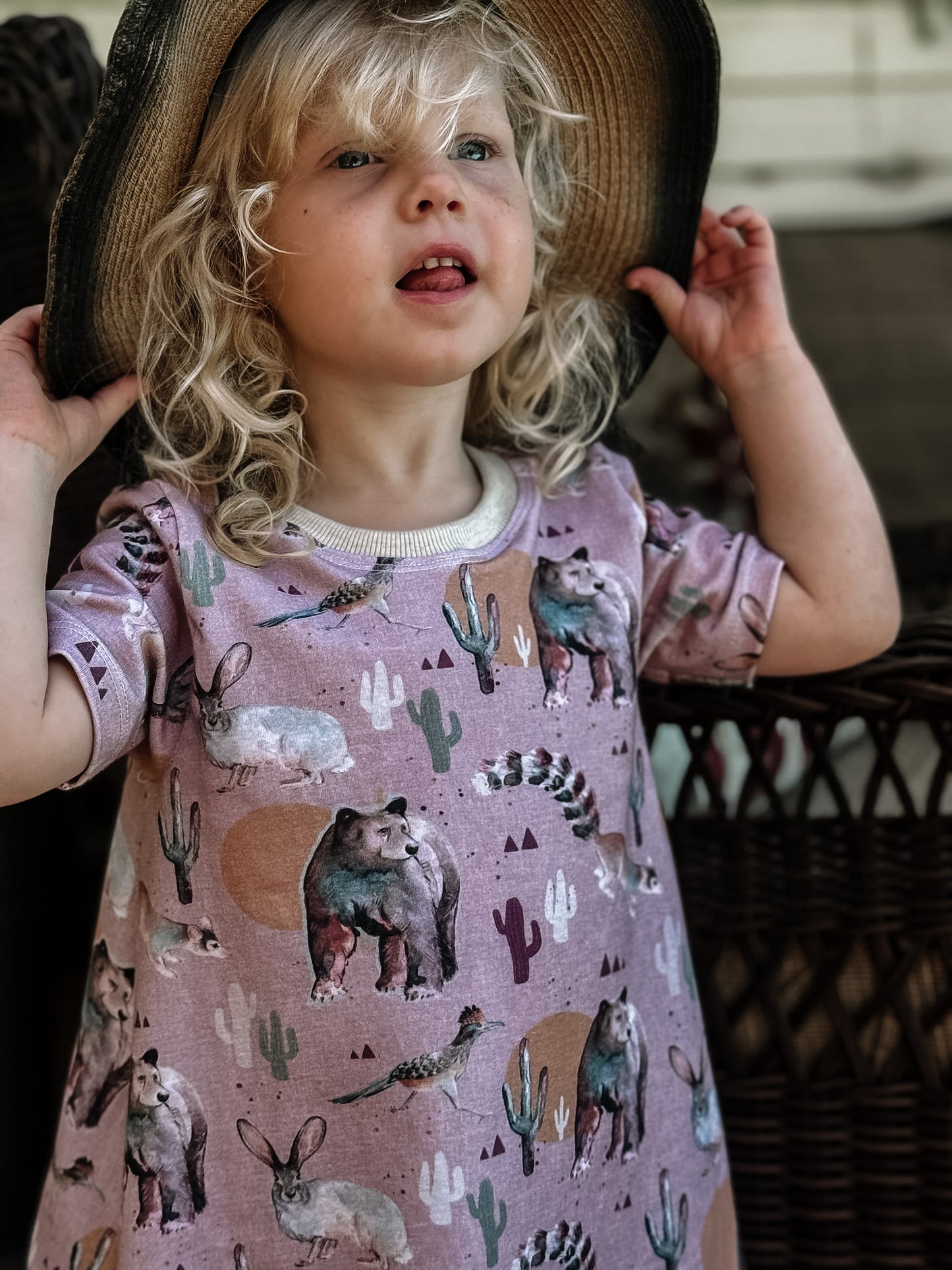 Western Wear T-shirt Dresses