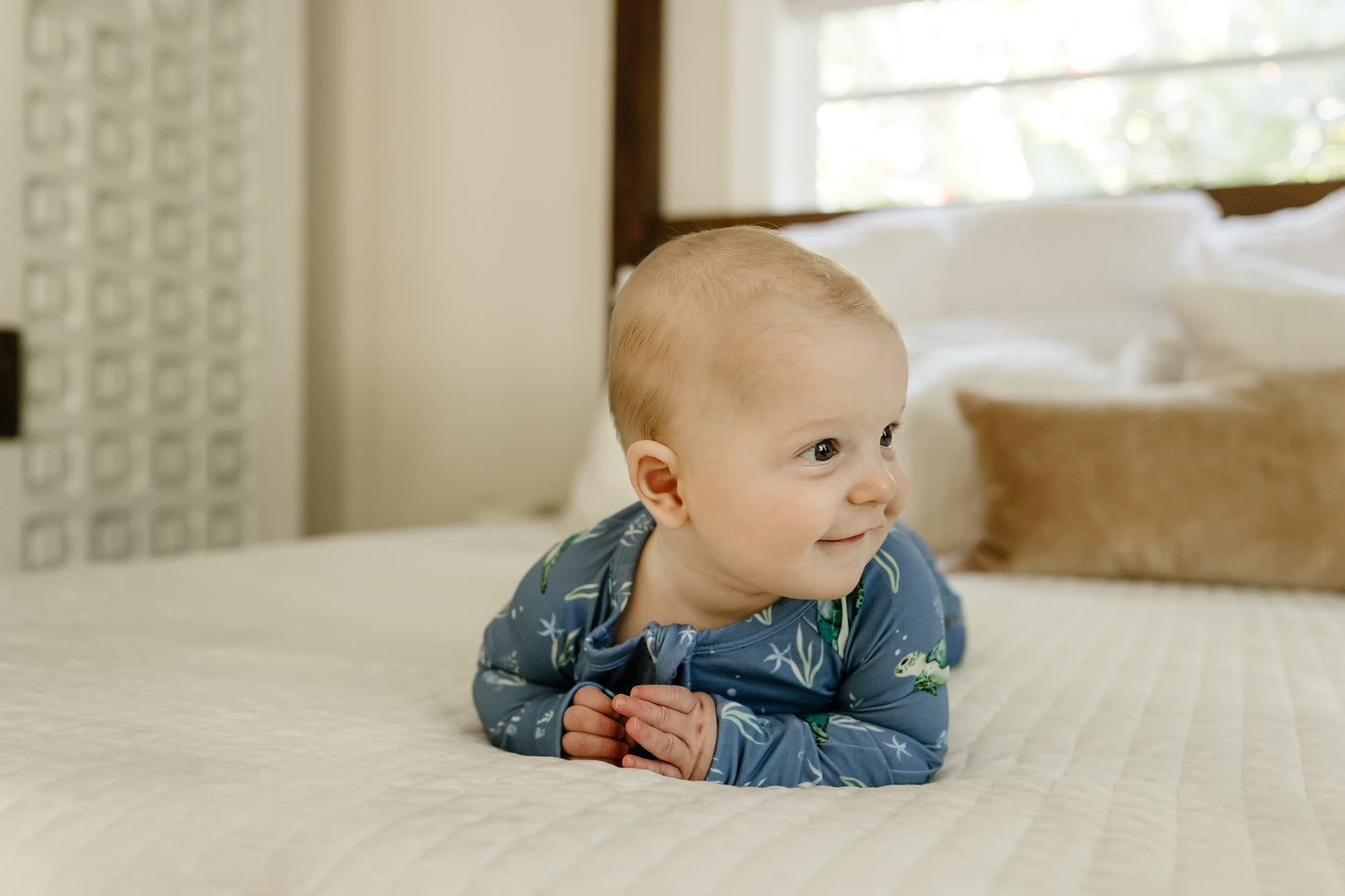 Zippy Sleepers with Fold Over Cuffs (0/3M-12/18M)