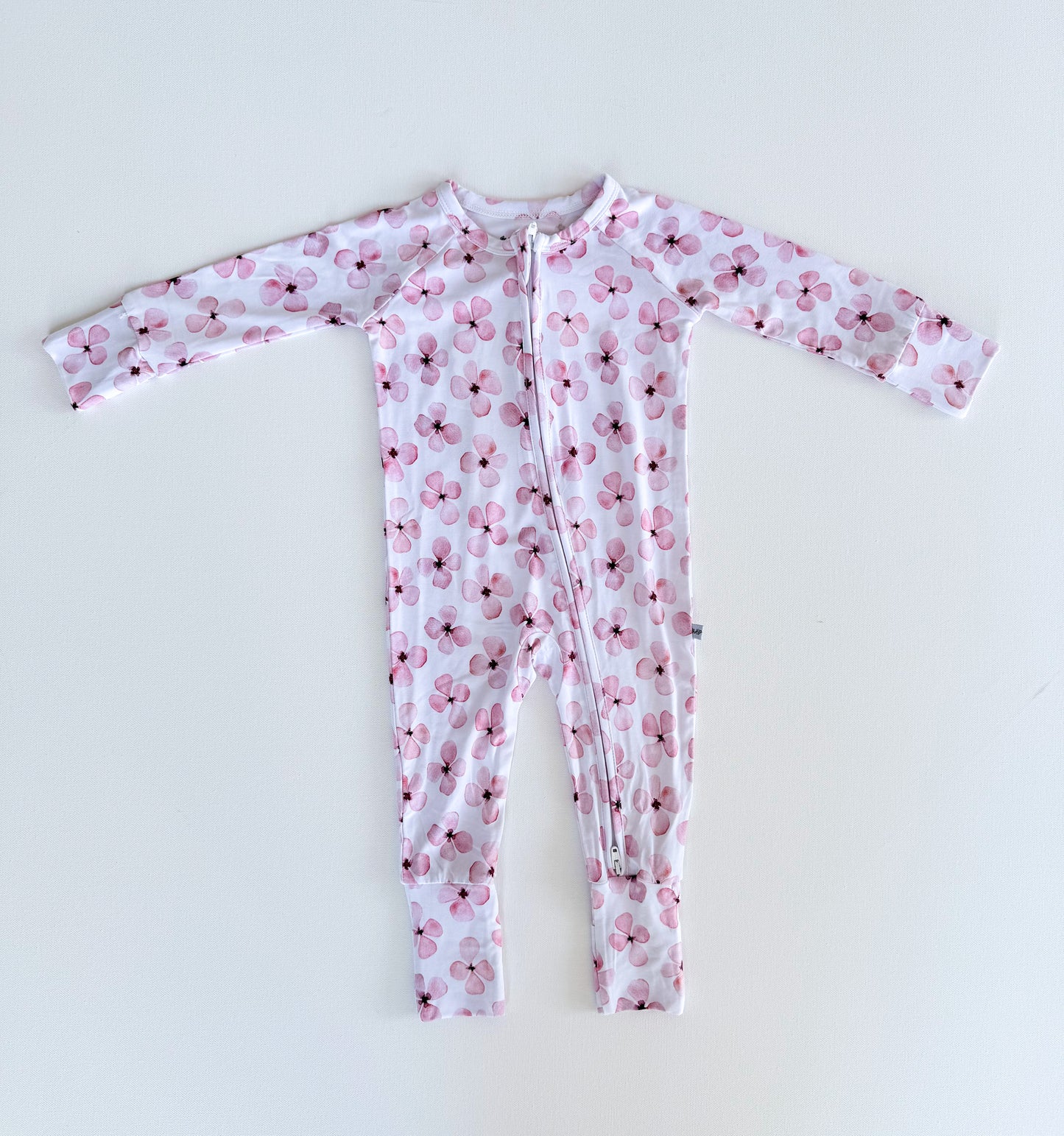 Zippy Sleepers with Fold Over Cuffs (0/3M-12/18M)