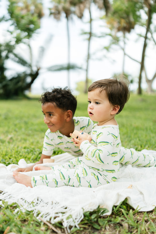 Mahi Sleepers with Fold Over Cuffs (0/3M-18/24M)