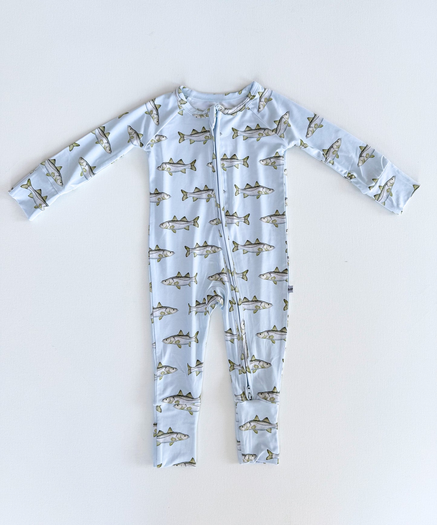 Zippy Sleepers with Fold Over Cuffs (0/3M-12/18M)