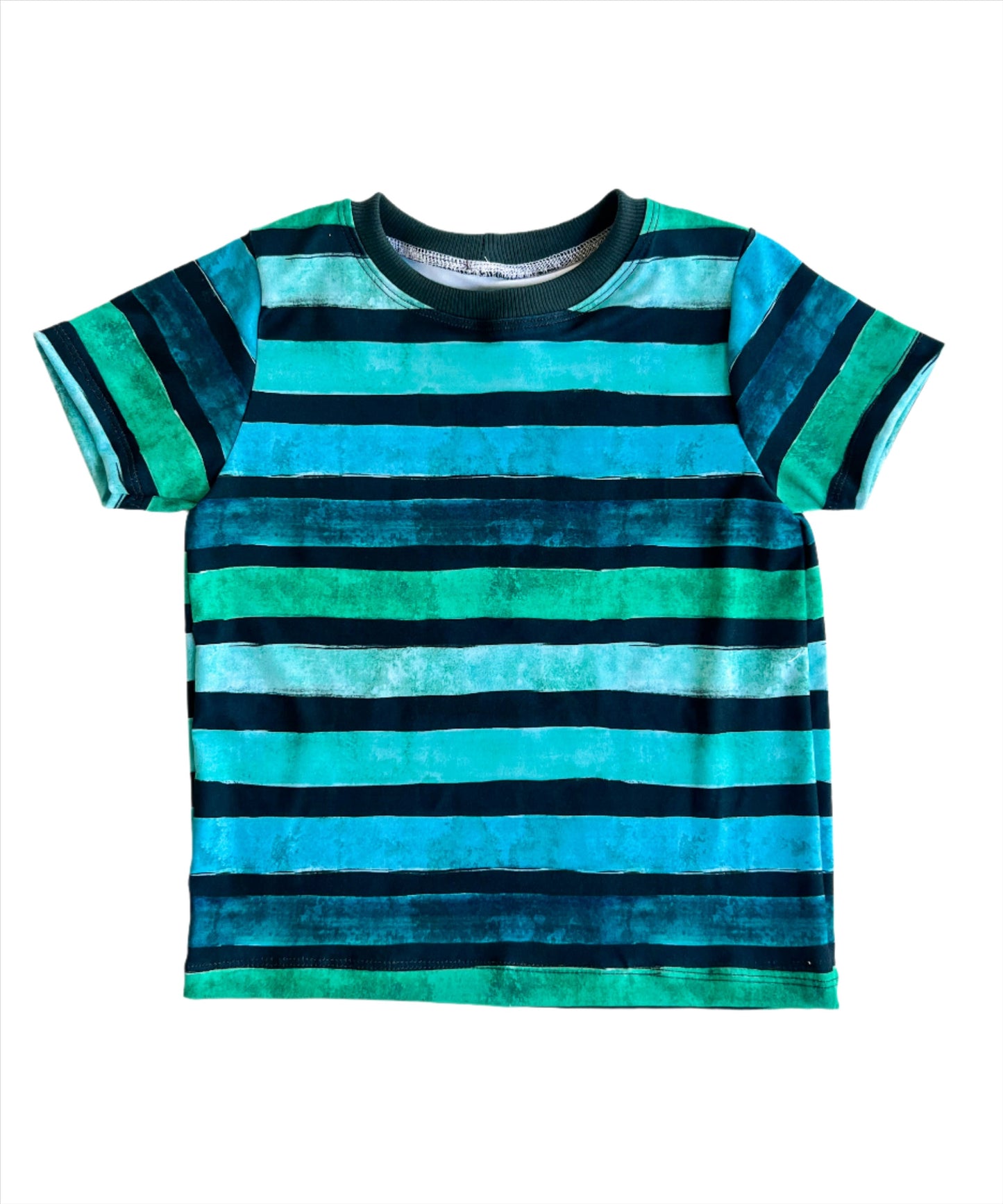 Grunge Stripes Basic Tee