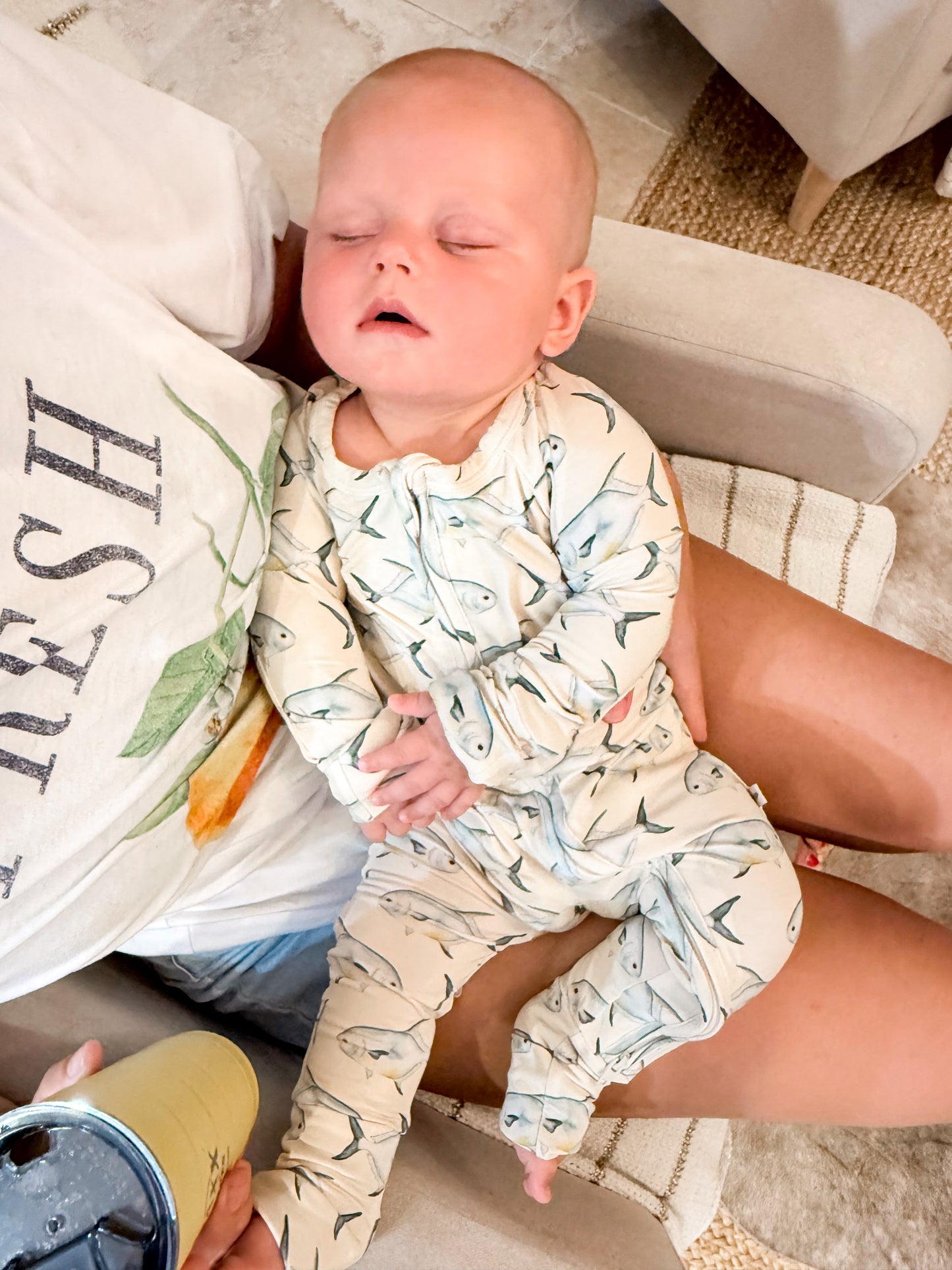 Zippy Sleepers with Fold Over Cuffs (0/3M-12/18M)