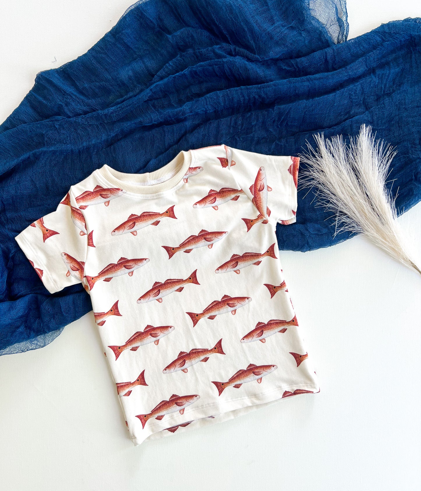 2T or 3T Redfish Basic Tee