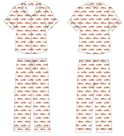 Redfish Women's Short Sleeve + Pants PREORDER *SHIPS NOVEMBER 2026*