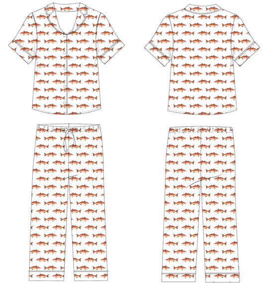 Redfish Women's Short Sleeve + Pants PREORDER *SHIPS NOVEMBER 2026*