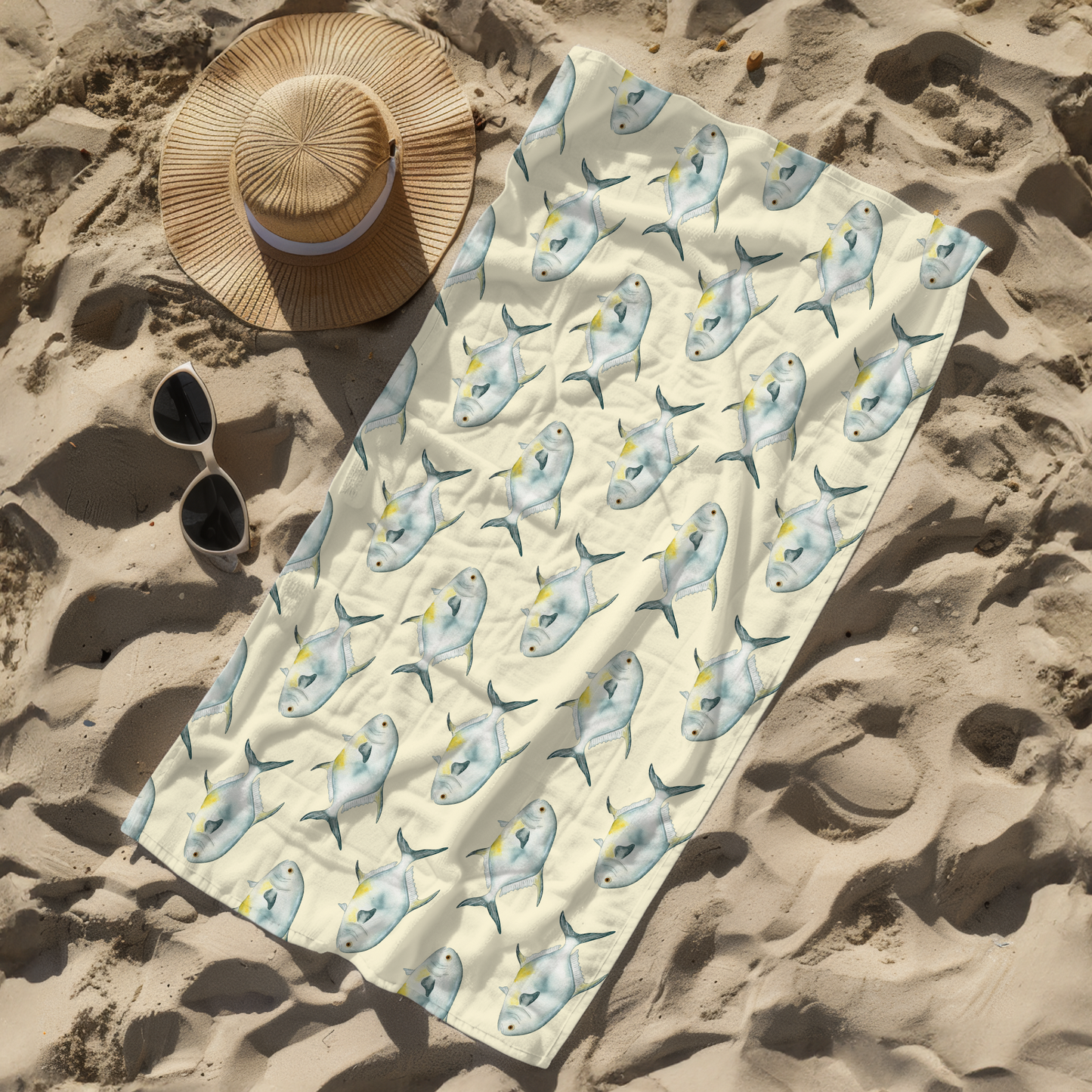 Permit 30 x 60 Plush Beach Towel
