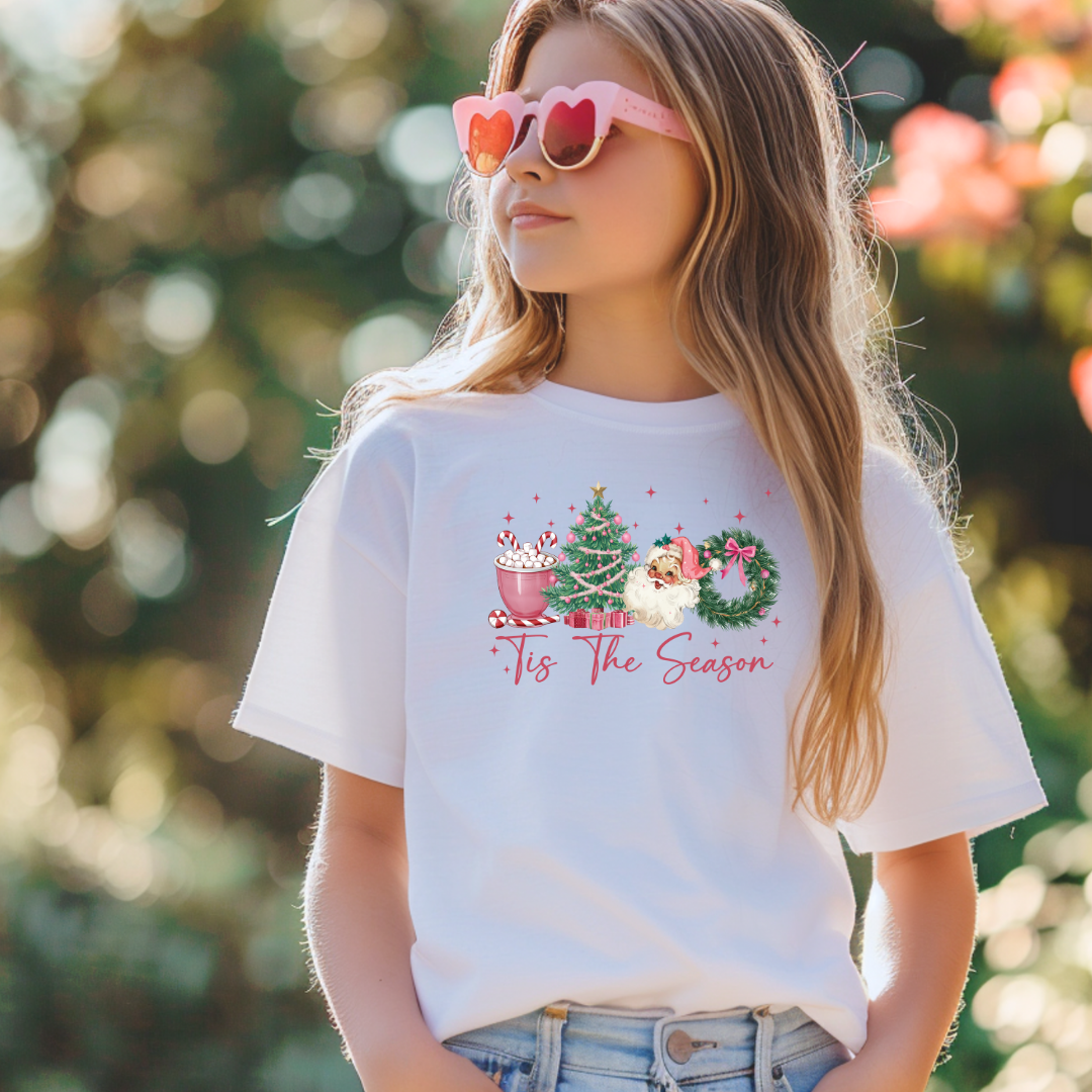 Tis the Season Short/ Long Sleeve Tees (Toddler/ Youth Sizes)