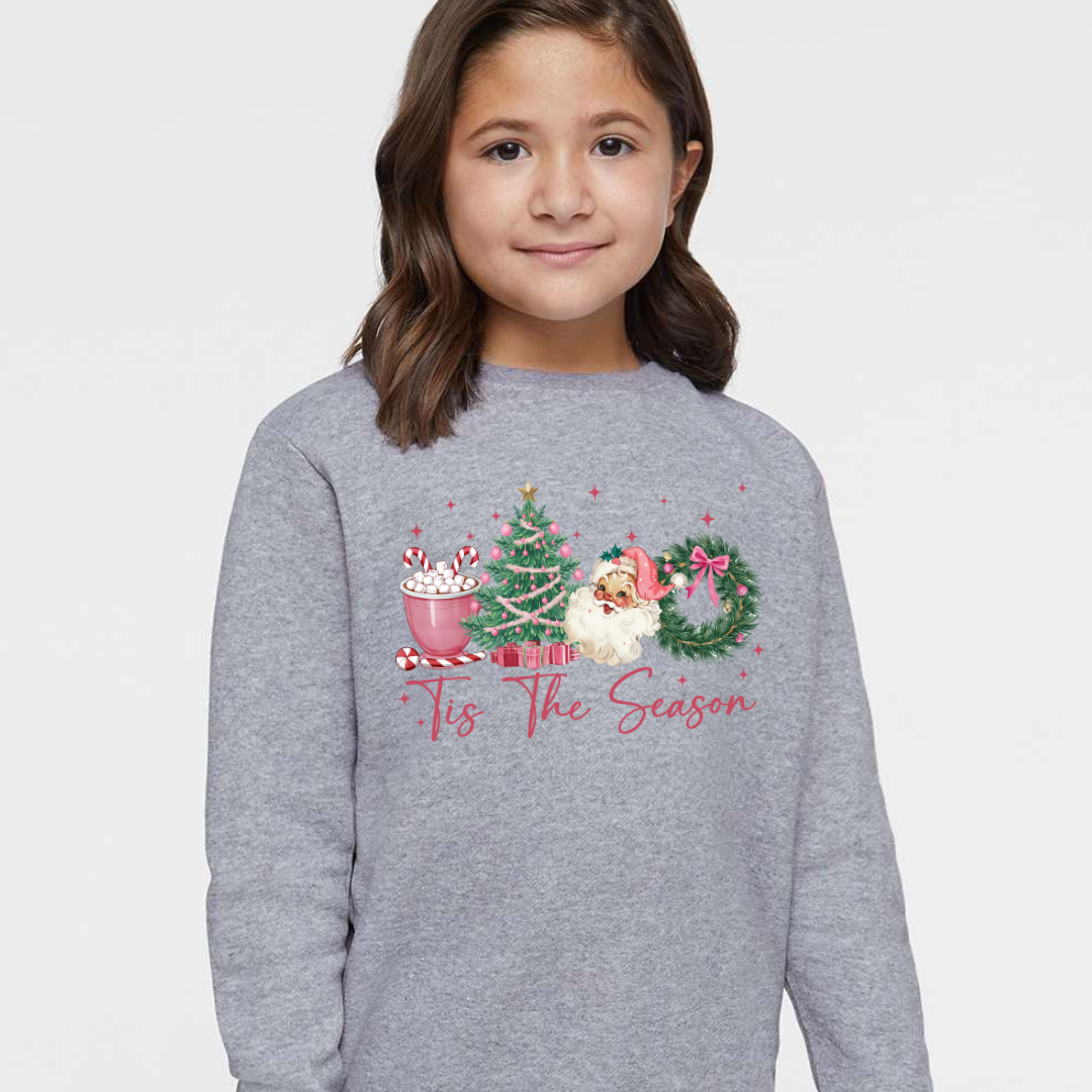 Tis the Season (Toddler & Youth Sizes) Crewneck Sweatshirts