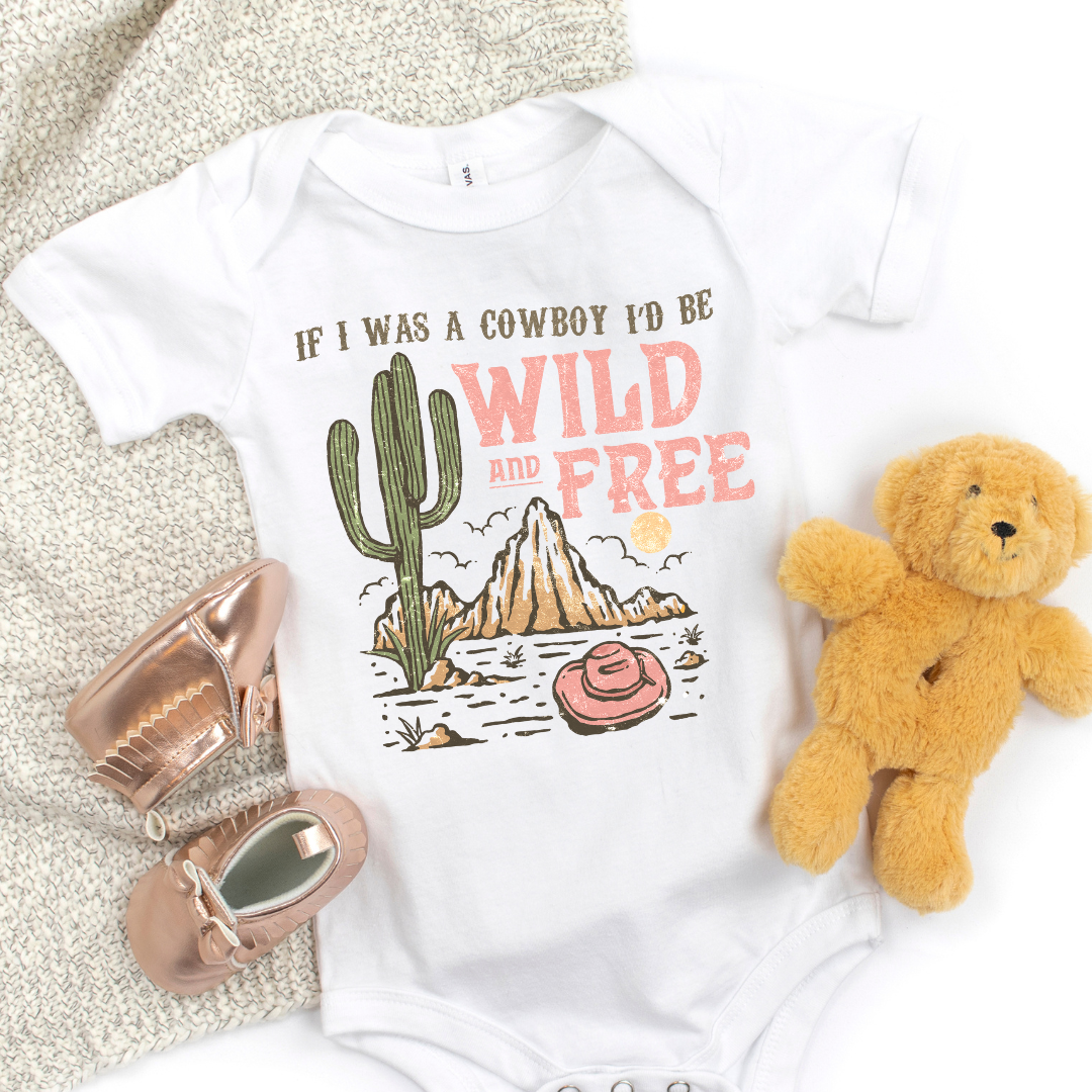 Wild and Free Infant Bodysuits