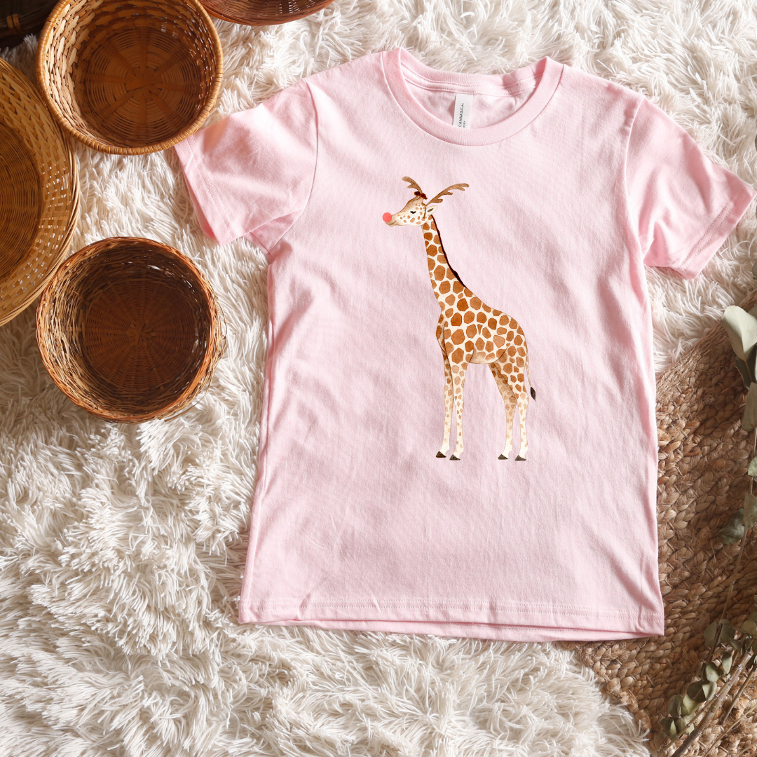 Rudy the Giraffe Short/ Long Sleeve Tees (Toddler/ Youth Sizes)