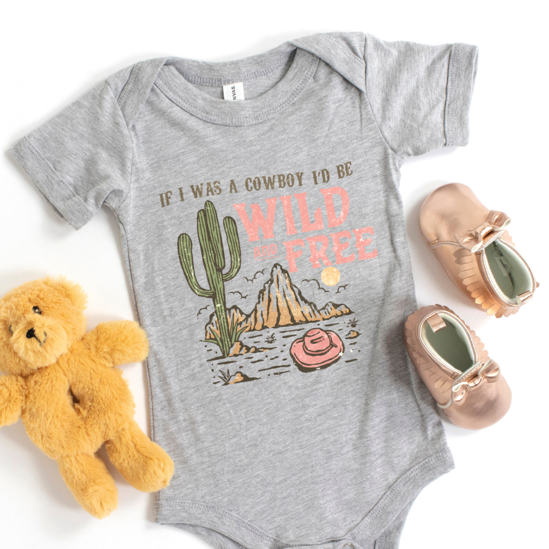 Wild and Free Infant Bodysuits