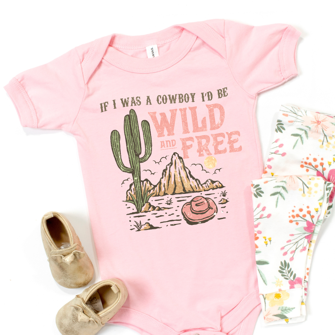 Wild and Free Infant Bodysuits