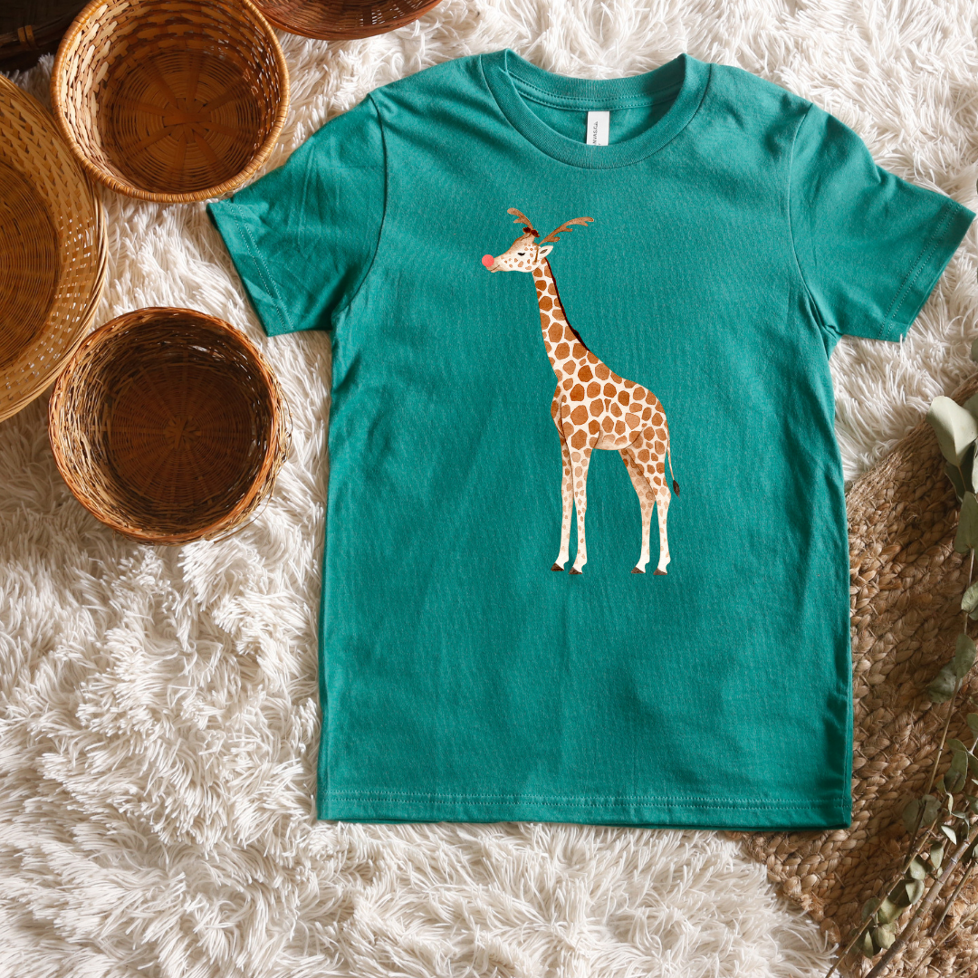 Rudy the Giraffe Short/ Long Sleeve Tees (Toddler/ Youth Sizes)