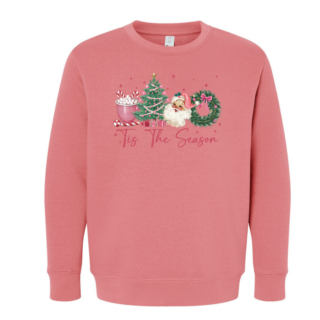 Tis the Season (Toddler & Youth Sizes) Crewneck Sweatshirts