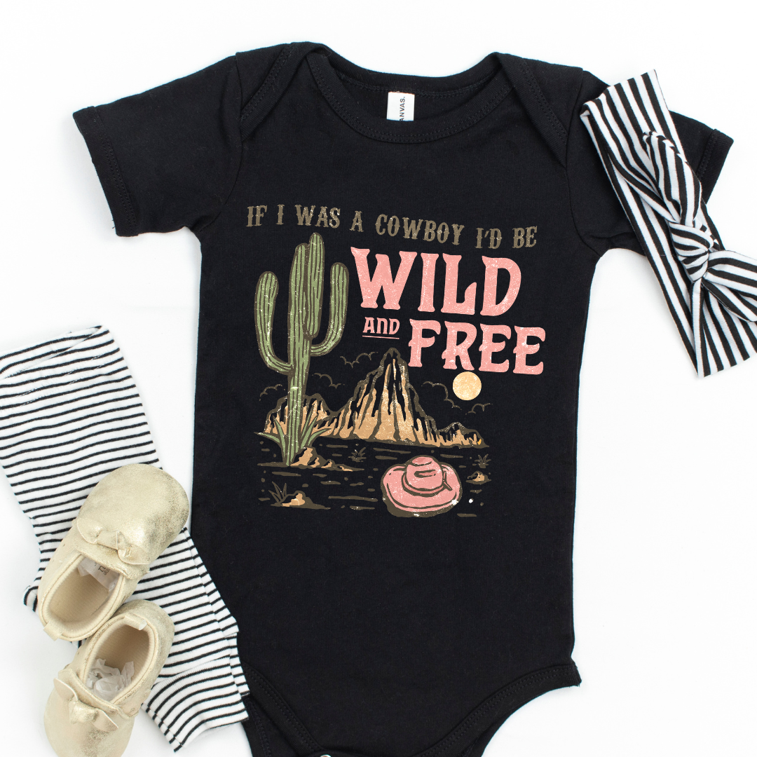 Wild and Free Infant Bodysuits