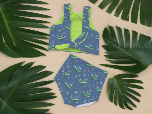 Reversible Two-Piece Swim (multiple options)