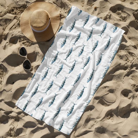 Wahoo 30 x 60 Plush Beach Towel