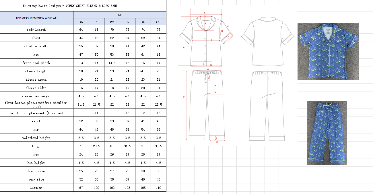 Tarpon Women's Short Sleeve + Pants PREORDER *SHIPS NOVEMBER 2026*