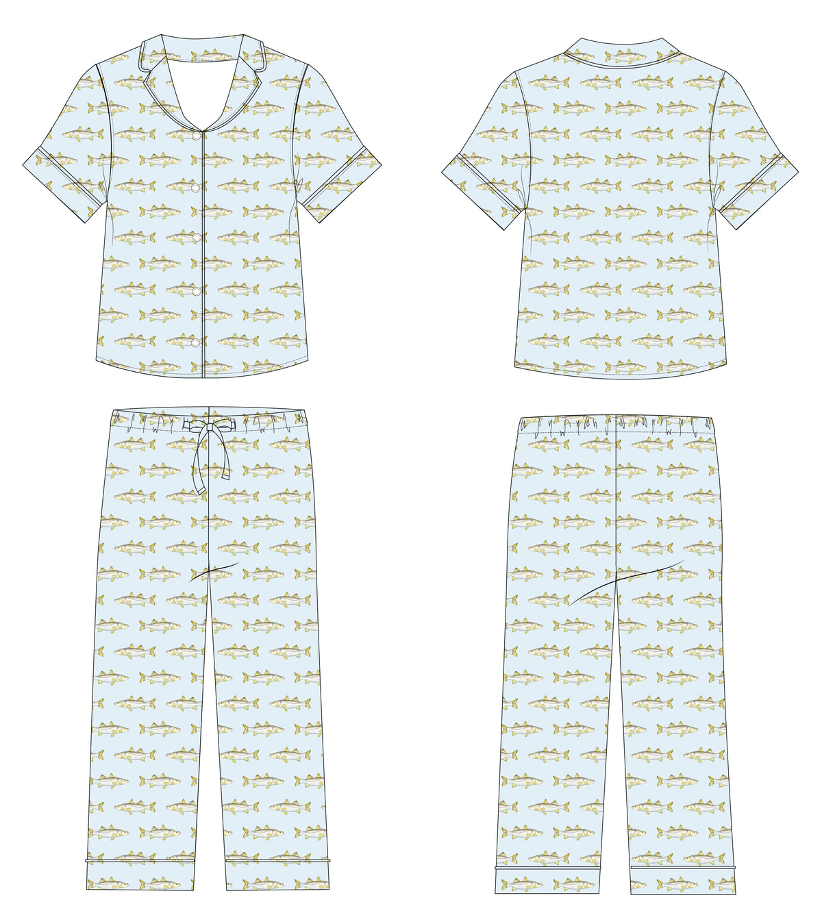 Snook Women's Short Sleeve + Pants PREORDER *SHIPS NOVEMBER 2026*