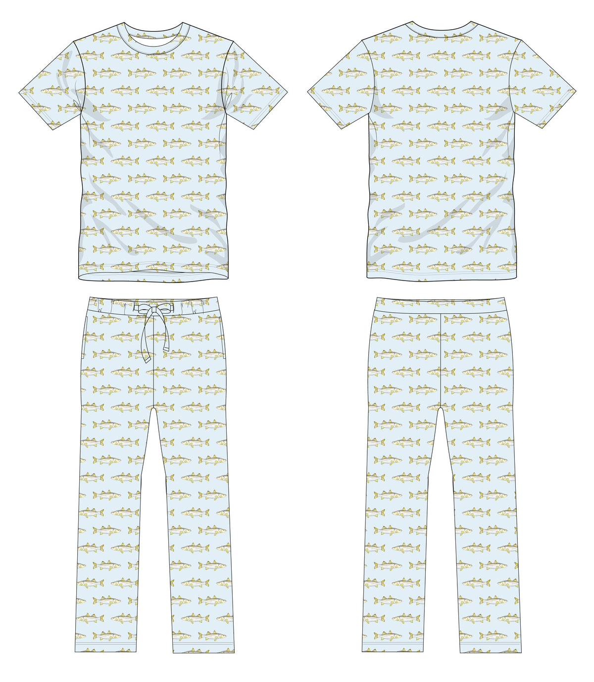 Snook Men's Short Sleeve + Pants PREORDER *SHIPS NOVEMBER 2026*