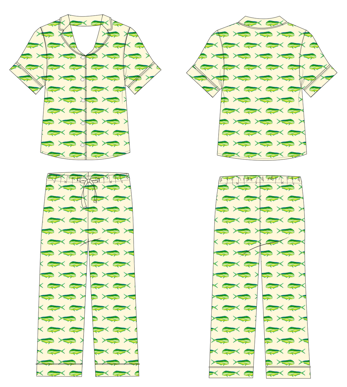 Mahi Women's Short Sleeve + Pants PREORDER *SHIPS NOVEMBER 2026*