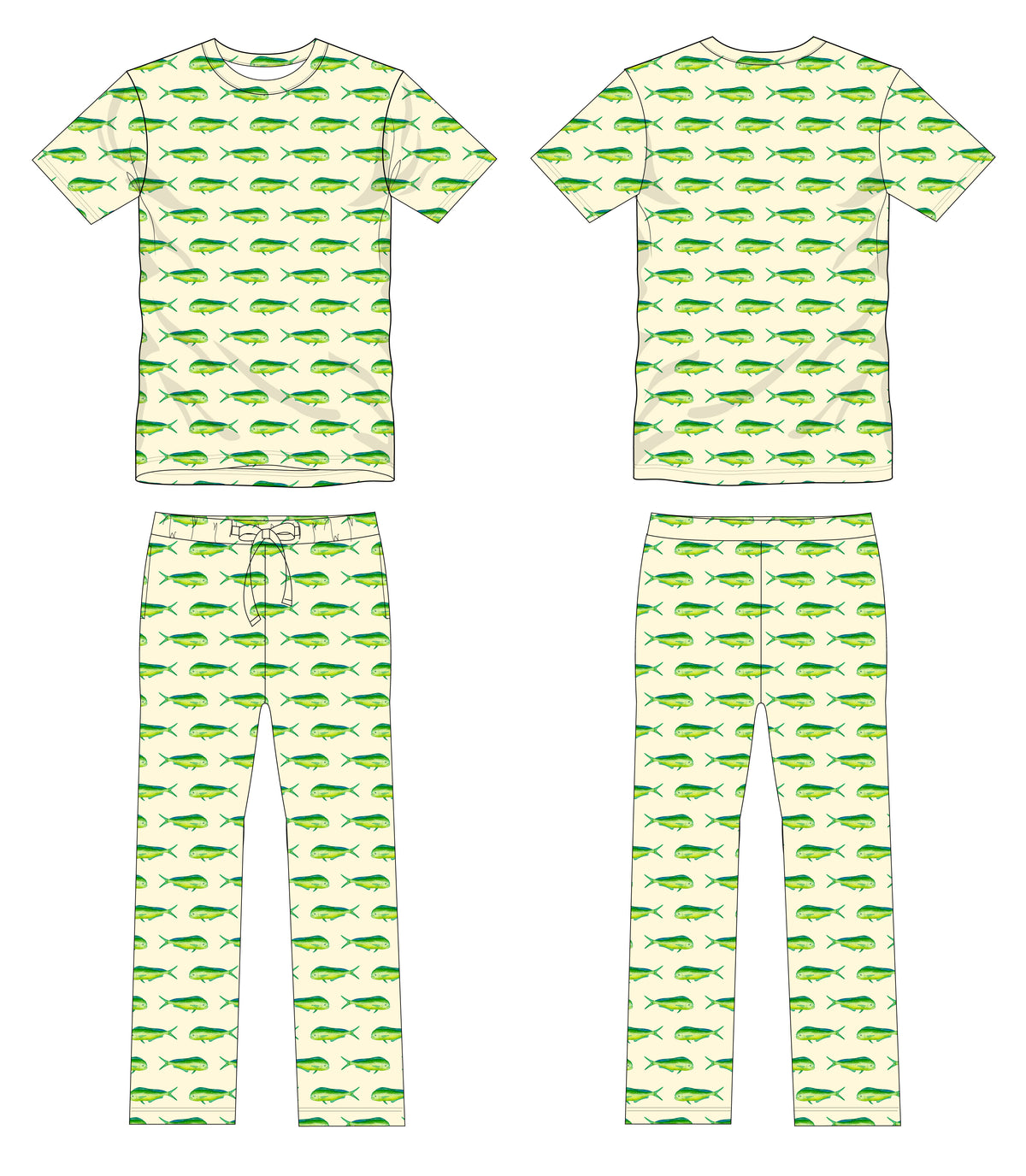 Mahi Men's Short Sleeve + Pants PREORDER *SHIPS NOVEMBER 2026*