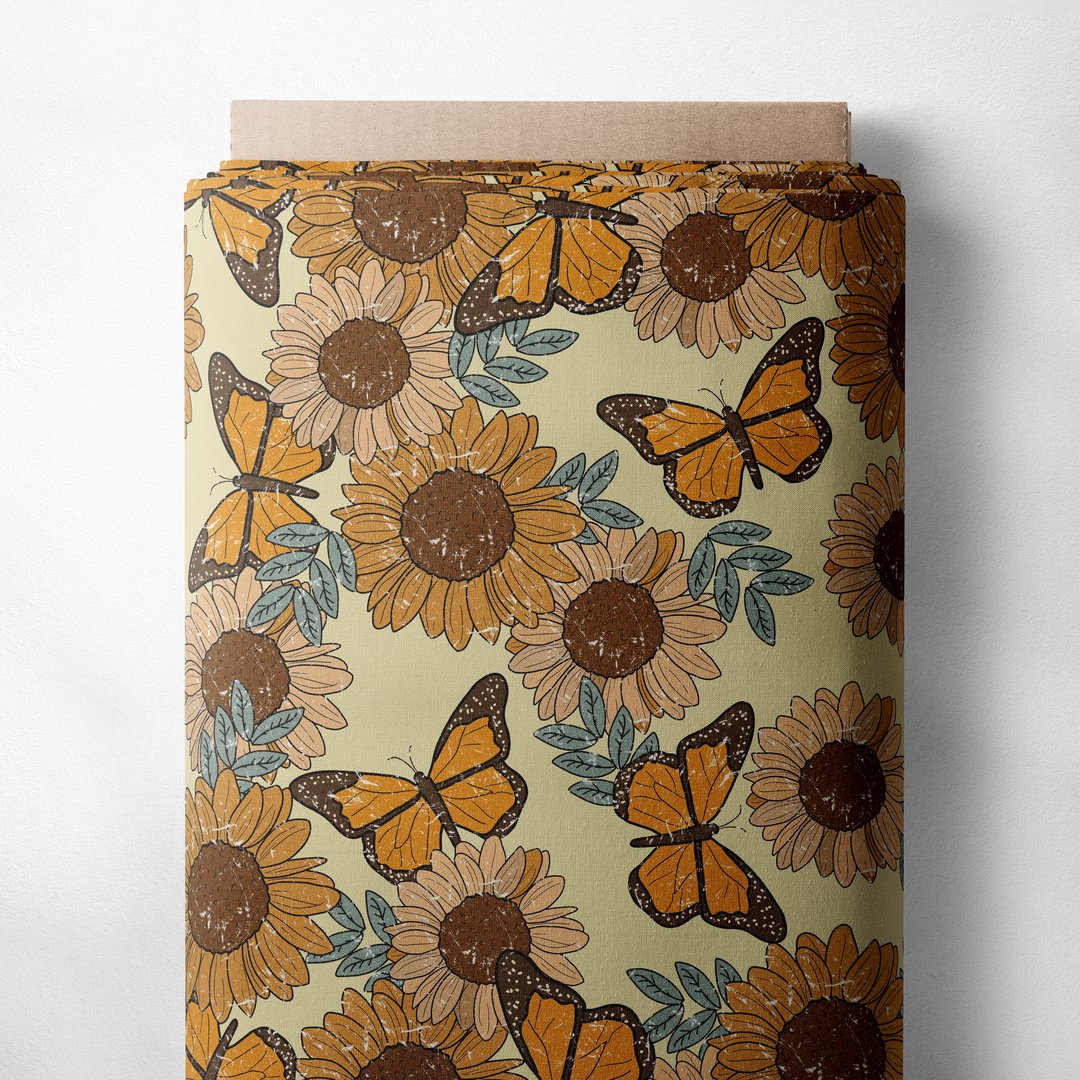Sunflower & Butterfly Dolman